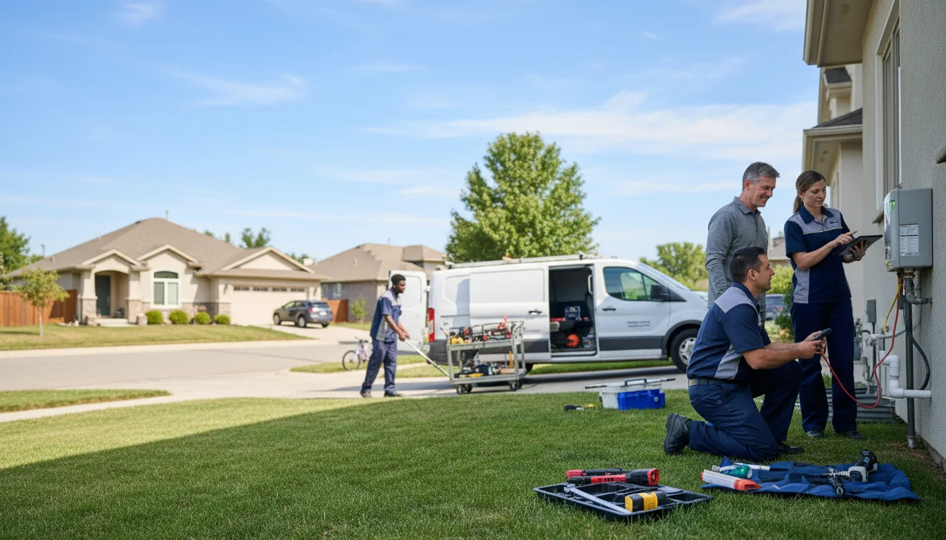 Tankless water heater service in Palouse, WA